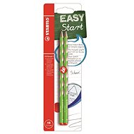 STABILO EASYgraph S R HB, zelená, 2 ks, Blister - Grafitová ceruzka