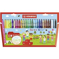 STABILO Trio A-Z, 30 ks, puzdro - Fixky