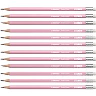 STABILO Swano Pastel HB pastel ružová 12 ks - Ceruzka