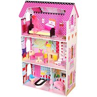 Domček pre bábiky Domček pre bábiky drevený 63 × 33,5 × 106 cm