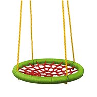 Woody Hojdací kruh (priemer 83 cm) – zelenočervený - Hojdačka