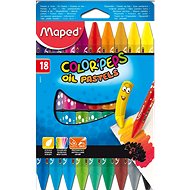 Maped Color Peps Oil Pastels, 18 farieb - Olejové pastely