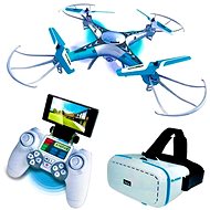 Špionsky dron s kamerou a VR okuliarmi - Dron