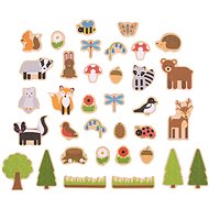 Bigjigs Toys Magnetky Lesné zvieratká - Magnet