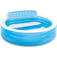 Intex Bazén transparentný s opierkou - Bazén