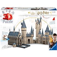 Ravensburger 3D Puzzle 114979 Harry Potter: Rokfortský hrad – Veľká sieň a Astronomická veža 2 v 1 1080 dielikov - 3D puzzle