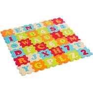 Ludi 90 × 90 cm Písmená a čísla - Penové puzzle