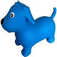 Psík modrý, 52 × 25 × 46 cm - Hopsadlo pre deti