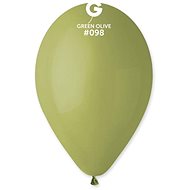 Balonky 100 ks olivová zelená - pastelová - 26 cm - Balonky