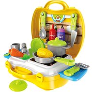 Cooker with Accessories Set in Case - Thematic Toy Set