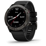 Garmin Fenix 6X Pro Sapphire Carbon Gray DLC/Black Band - Smart hodinky