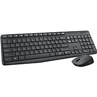 Set klávesnice a myši Logitech Wireless Combo MK235 Magyar čierna