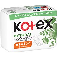 KOTEX Natural Normal 8 ks - Menštruačné vložky
