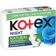 KOTEX Natural Night 6 ks - Menštruačné vložky