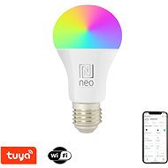 LED žiarovka Immax NEO LITE Smart žiarovka LED E27 9 W RGB+CCT farebná a biela, stmievateľná, WiFi
