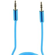 Audio kábel Inakustik 3,5 mm jack 1 m modrý