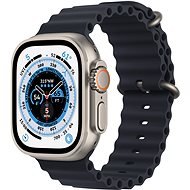 Smart hodinky Apple Watch Ultra 49 mm titánové puzdro s tmavo atramentovým oceánskym remienkom