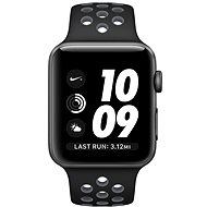 Apple Watch Series 2 Nike+ 42 mm Vesmírnesivý hliník s čiernym/chladnešedým športovým remienkom Nike