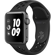 Apple Watch Series 3 Nike+ 38 mm GPS Vesmírne sivý hliník s antracitovým športovým remienkom Nike