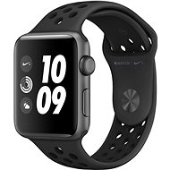 Apple Watch Series 3 Nike+ 42mm GPS Vesmírne sivý hliník s antracitovým sportovním řemínkem Nike