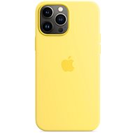 Kryt na mobil Apple iPhone 13 Pro Max Silikónový kryt s MagSafe citrusovo žltý