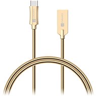 CONNECT IT Wirez Steel Knight USB-C 1m, metallic gold