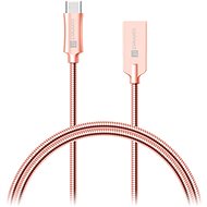 CONNECT IT Wirez Steel Knight USB-C 1m, metallic rose-gold