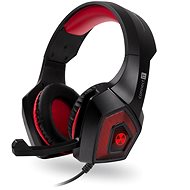 CONNECT IT CHP-5500-RD BATTLE RNBW Ed. 2 Gaming Headset, red - Herné slúchadlá