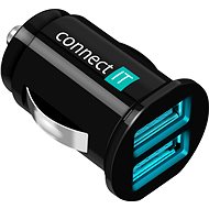 CONNECT IT InCar Charger Mini červená
