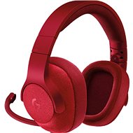 Logitech G433 Surround Sound Gaming Headset červený