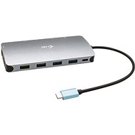 I-TEC USB-C Metal Nano 3× Display Docking Station + Power Delivery 100 W - Replikátor portov