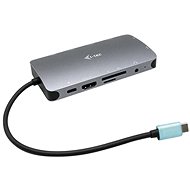 I-TEC USB-C Metal Nano Dock HDMI/VGA with LAN + Power Delivery 100 W - Replikátor portov