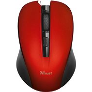 Myš Trust Mydo Silent Click Wireless Mouse – red
