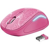 Myš Trust Yvi FX Wireless Mouse – pink