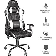 Trust GXT708W Resto Chair, biela - Herná stolička