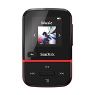 SanDisk MP3 Clip Sport Go2 16 GB, červený - MP3 prehrávač