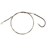 Cormoran 1×7 Wire Leader Loop and Single Hook Veľkosť 1/0 12 kg 50 cm