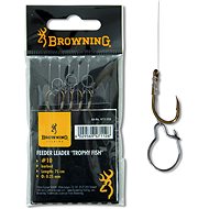 Browning Feeder Trophy Fish Hook-to-Nylon Veľkosť 10 0,25 mm 12 lbs/5,6 kg 75 cm 6 ks - Nadväzec