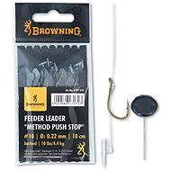Browning Feeder Leader Method Push Stop Veľkosť 12 0,20 mm 7,5 lbs/3,4 kg 10 cm 6 ks - Nadväzec