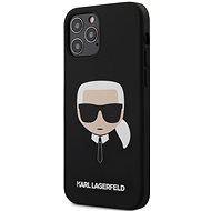 Karl Lagerfeld Head pre Apple iPhone 12/12 Pro Black - Kryt na mobil