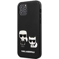 Karl Lagerfeld PU Karl &Choupette pre Apple iPhone 12/12 Pro Black - Kryt na mobil