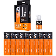 K&F Concept APS-C Sensor Cleaning Set (10 ks stierok + 20 ml čistiaci roztok) - Set