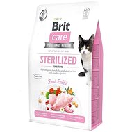 Brit Care Cat Grain-Free Sterilized Sensitive, 0,4 kg - Granule pre mačky
