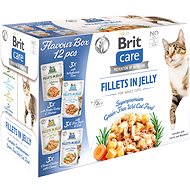 Kapsička pre mačky Brit Care Cat Flavour box Fillet in Jelly (12× 85 g)