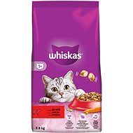 Whiskas granule hovädzie pre dospelé mačky 3,8 kg - Granule pre mačky