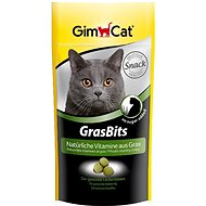 Doplnok stravy pre mačky GimCat Gras Bits Tablety s mačacou trávou 40 g