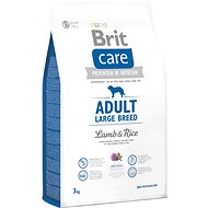 Granuly pre psov Brit Care adult large breed lamb & rice 3 kg