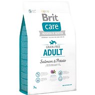 Brit Care grain-free adult salmon & potato 3 kg - Granuly pre psov