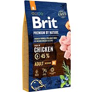 Granuly pre psov Brit Premium by Nature Adult M 8 kg