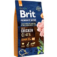 Granuly pre psov Brit Premium by Nature Senior S+M 8 kg
